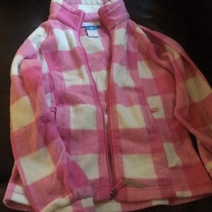 Girls long sleeve sweater jacket